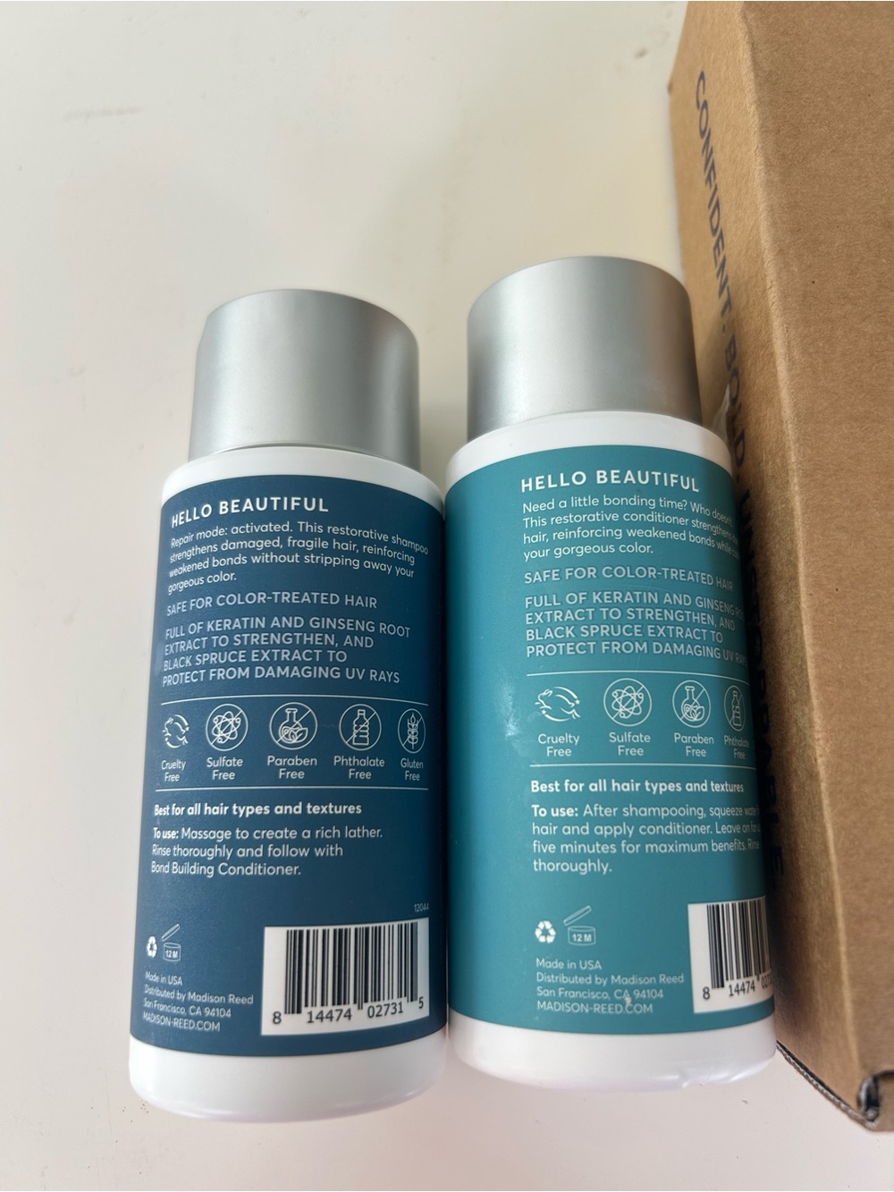 Madison Reed Catania Brown Hair Color & Bond Building Shampoo & Conditioner Duo - Picture 3 of 4